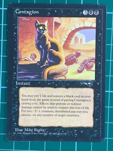Contagion  Mike Raabe MTG Magic  1996  Non-Foil - Picture 1 of 6
