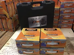 QUIKLOAD SF90 STRISCIA GAS CHIODATORE TIPO PASLODE CON 4 SCATOLE UNGHIE QUALSIASI TAGLIA - Foto 1 di 5