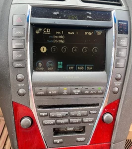 2007 08 09 Lexus ES350 Audio Radio Display Screen CD Receiver Head Unit Assy OEM - Picture 1 of 3