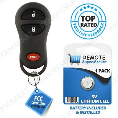 Replacement for 99-03 Chrysler Town and Country 01 Prowler Remote Car Key Fob - Изображение 1 из 4