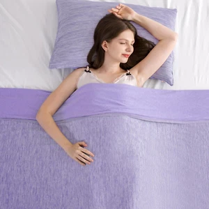 Revolutionary Cooling Blanket Queen Absorbs Heat to Keep Body Cool for Night Swe - Picture 1 of 8