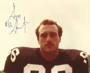 Signed 8x10 GREGG GARRITY PITTSBURGH STEELERS Autographed photo COA - Picture 1 of 1