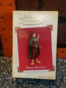 GENUINE Hallmark Keepsake Ornament 2004 The Lord Of The Rings Frodo Baggins - Picture 1 of 9