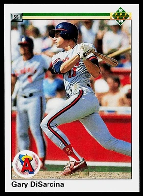 Gary DiSarcina, 1990 Upper Deck, #761, California Angels, RC - Image 1 of 2