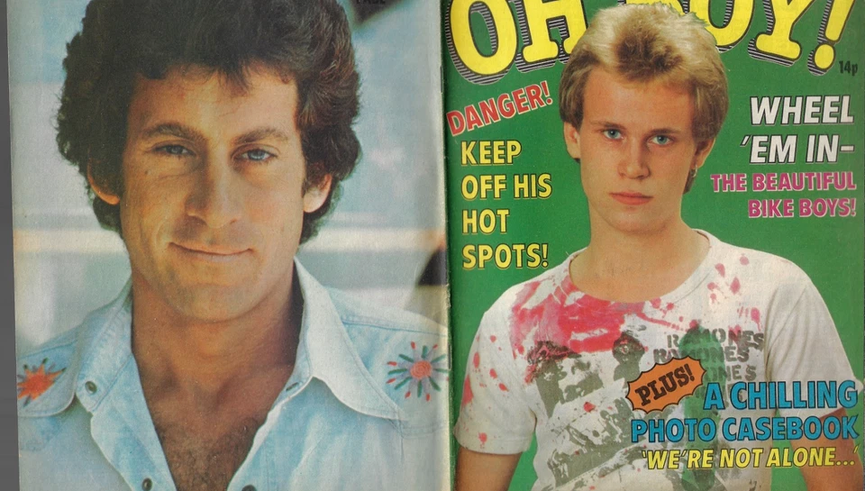 OB Magazine - PUNK BAND EATER Paul Michael Glaser BILLY IDOL - Image 1 of 1