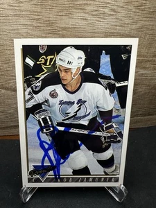 1993-94 Topps Premier #19 Rob Zamuner In-Person ON-CARD AUTO - Picture 1 of 2