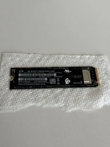 NEW WD BLACK 2TB SN8100 NVMe SSD Internal Gen 5 M.2 2280 WDS200T1X0M OPEN BOX - Photo 1/3