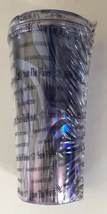 Paquete de 2 tazas de bebidas paquete de refrescos Royal Caribbean Cruise 2022/2024 selladas - Imagen 1 de 8