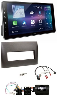 Pioneer Bluetooth USB DAB Lenkrad Autoradio für Fiat Stilo 2001-2007 schwarz - Bild 1 von 4