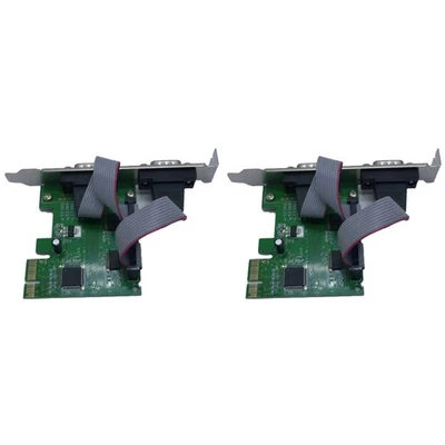 2X Pcie to Two Serial Ports RS232 Interface Industrial Control Computer5413 - Image 1 of 4