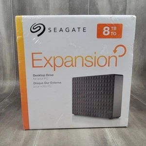 Seagate STEB8000100 8 TB,External,5400 RPM,3.5 inch (STEB8000100) Hard Drive - Afbeelding 1 van 8