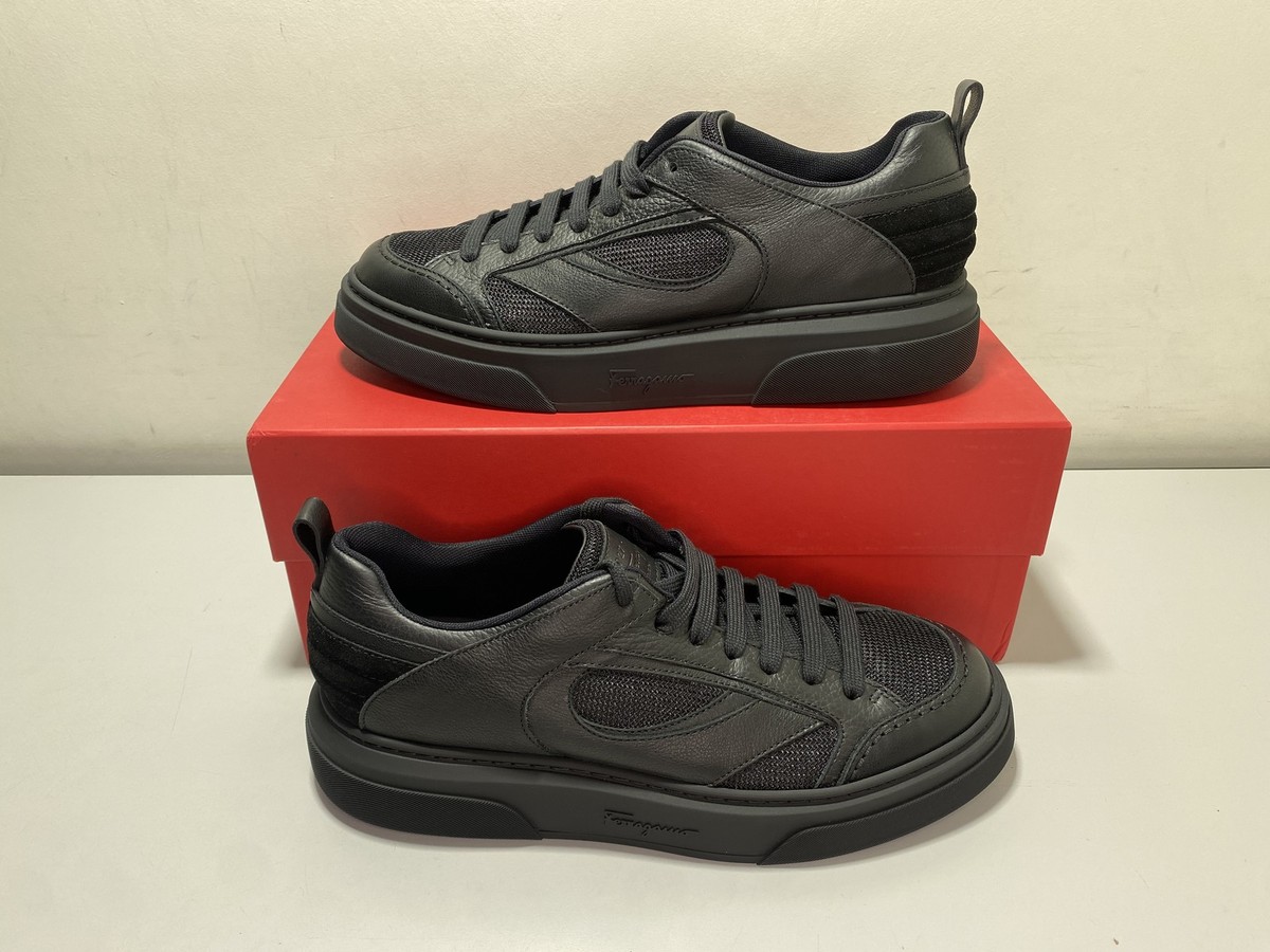 Preços baixos em Cabedal de Couro Preto Salvatore Ferragamo Preços baixos em Cabedal de Couro Preto Salvatore Ferragamo