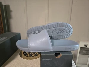 TIMBERLAND SLIDE GRAY NIB MENS 10 - Picture 1 of 4