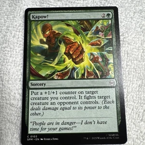 Kapow! - 103 - MTG: Spider-Man: Eternal-Legal - Common - Regular - Picture 1 of 2