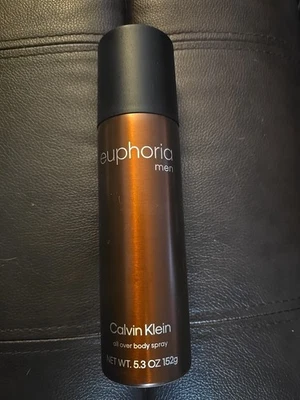 Calvin Klein Euphoria spray masculino para todo o corpo 5,4 oz novo (A8) - Imagem 1 de 2