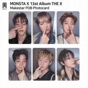 MONSTA X The 13th Mini Album THE X Makestar POB Photocard SHOWNU I.M JOOHONEY - Picture 1 of 13