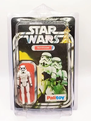 1977 PALITOY STAR WARS 12 BACK-A STORMTROOPER - ALL ORIGINAL & CASED UNCUT CARD - Image 1 of 4