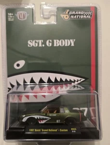 M2 1987 Buick Grand National SGT. G BODY Bomber 1:64 Diecast - Picture 1 of 1
