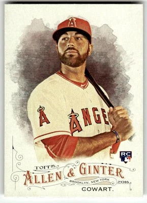 2016 Topps Allen & Ginter #231 Kaleb Cowart Los Angeles Angels RC Baseball - Image 1 of 2