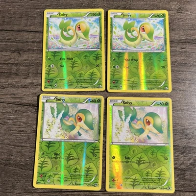 Snivy 5/124 11/149 Boundaries Crossed Fates Collide Reverse Holo Pokemon Card 4 - Image 1 of 4