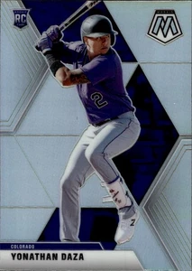 2020 Panini Chronicles Mosaic Prizm Silver #61 Yonathan Daza Colorado Rockies - Bild 1 von 2