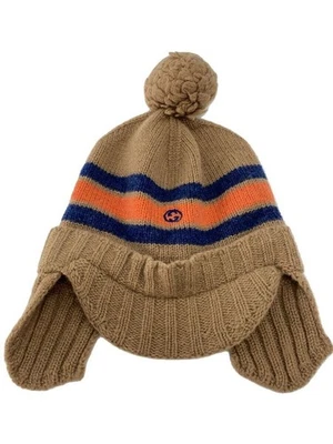 GUCCI Tejido ap Doble G Sombrero Lana BRW Foto 1 de 4