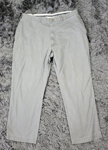 Vintage Polo Ralph Lauren Gordon Pants Mens 40x30 Sage Chino Cotton Flat Front - Picture 1 of 24