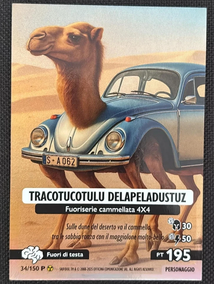 SKIFIDOL BRAINROT UNIVERSO PSICHEDELICO #34 TRACOTUCOTULU DELAPELADUSTUZ PROMO - Bild 1 von 1