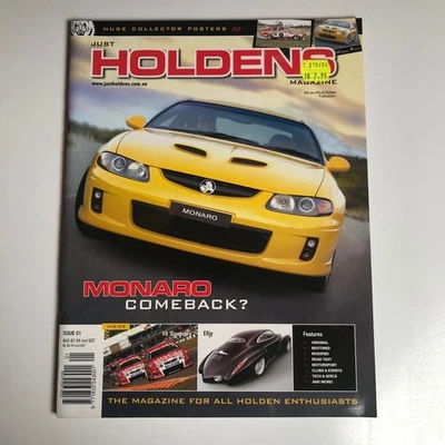 Just Holden Magazine Issue 1 ( Double Poster Inside ) RARE - Image 1 of 4