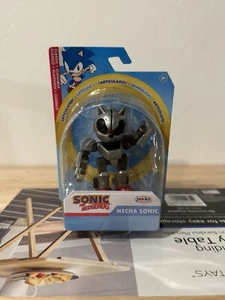 Sonic The Hedgehog Mecha Sonic 2,5" Modellino classico Jakks Pacific 2024 - Foto 1 di 2