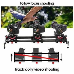 ASHANKS Motorized Camera Slider, APP Carbon Fiber SM00THONE C300 - Picture 1 of 11