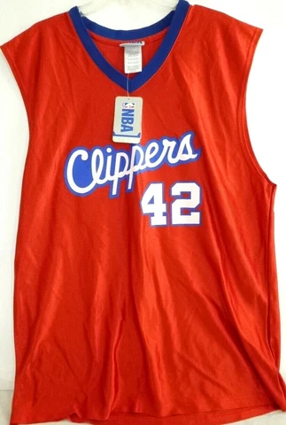 NBA Los Angeles Clippers #42 Elton Brand Basketball Jersey-Extra Large-NEW w/Tag Cover