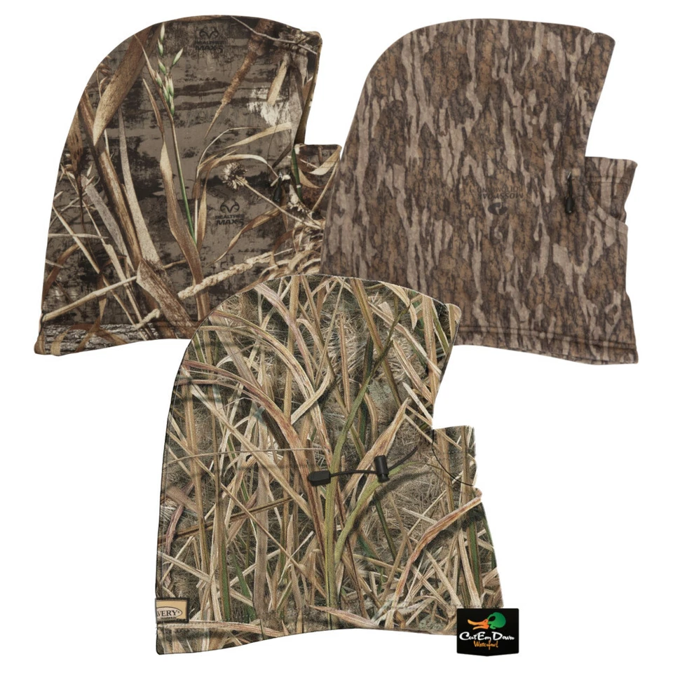 NEW AVERY OUTDOORS GREENHEAD GEAR GHG CAMO FLEECE YUKON HOOD - Image 1 of 1