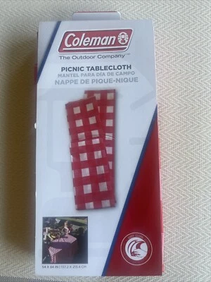 1PK - Mantel de picnic de vinilo Coleman - 54x84 - Parte 2000014859 - TOTALMENTE NUEVO Foto 1 de 2