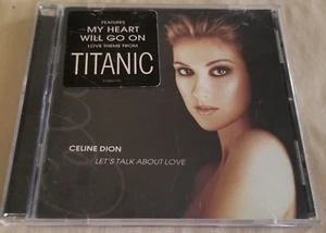 Let's Talk About Love by Dion, Celine (CD, 1997) Original Hype Sticker VG+ Disc - Picture 1 of 6