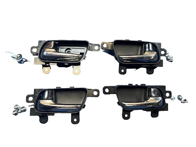 09-13 Infiniti G37 Sedan Complete Set 4 Inner Interior Door Handle OEM - Image 1 of 4