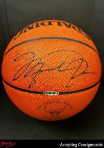 Michael Jordan Autograph Signed Spalding 1996 Bulls Championship Ball AUTO UDA