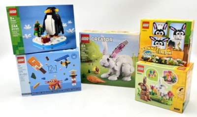 LEGO RABBIT, EASTER, YEAR, CRAB, PENGUIN, 31133, 40575, 40523, 40498, NIB - Image 1 of 4