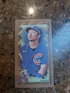 Seiya Suzuki 2023 Topps Allen & Ginter Mini Gold Border Chicago Cubs #230