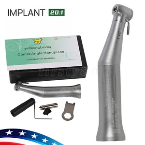 NSK MAX SG20 Dental Implant 20:1 Reduction Contra Angle Surgical Handpiece YBB - Picture 1 of 23