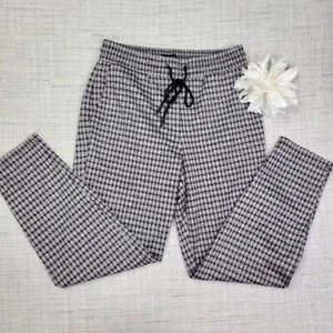 Sanctuary Easy Going Drawstring Pant In Brooklyn Check Size Medium - Picture 1 of 8