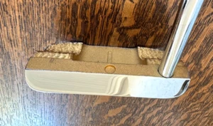 Kenneth Harper/K.W. Murray Prototype Mallet Putter Gold Plated Flange #35" (125) - Picture 1 of 11