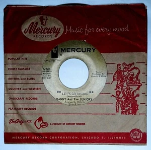 60s DOO WOP 45 Danny & The Juniors SAD GIRL - LET'S GO AILING 1964 Mercury VG - Bild 1 von 5