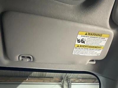 Used Right Sun Visor fits: 2014 Subaru Xv crosstrek 2.0L without illumination Ri - Image 1 of 4
