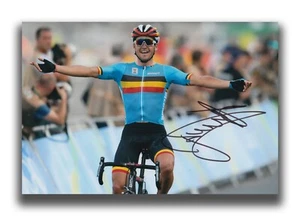 FOTO 12X8 FIRMADA A MANO POR GREG VAN AVERMAET - AUTÓGRAFO DE CICLISMO - OLIMPIADAS. - Imagen 1 de 1