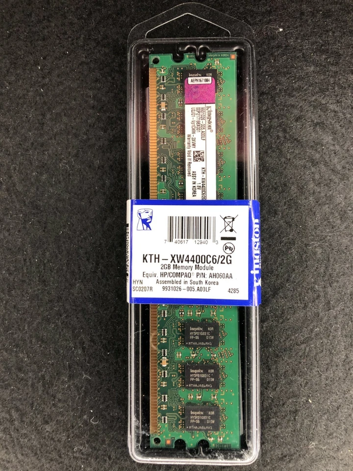 Kingston KTH-XW4400C6/2G 2GB PC2-6400 DDR2 - Image 1 of 1