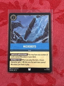 FOIL Lorcana Azurite Sea - Microbots - 167/204 FOIL - Picture 1 of 7