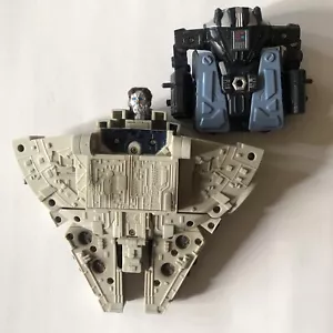 Transformers Star Wars Crossover Lot (2) Incomplete Figures Han Solo Darth Vader - Picture 1 of 5
