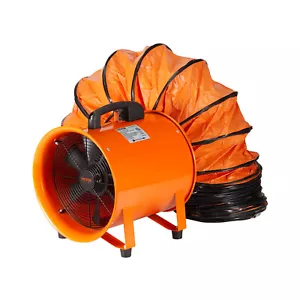VEVOR 304,8mm Ventilateur Industriel Extracteur Conduit Aérateur d'Air Tuyau 5m - Zdjęcie 1 z 12