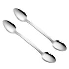 Double Ended Fruit Spoons Citrus Stainless Steel Spoons